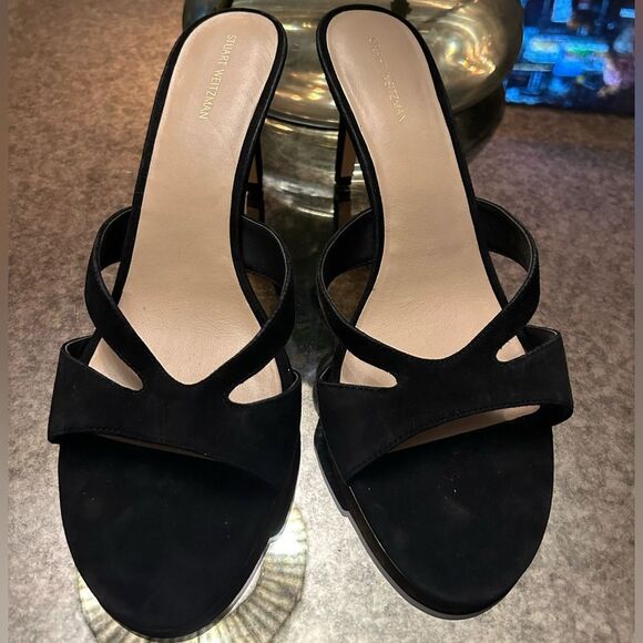 Stuart Weitzman Mariposa Heeled Sandals - Picture 3 of 4